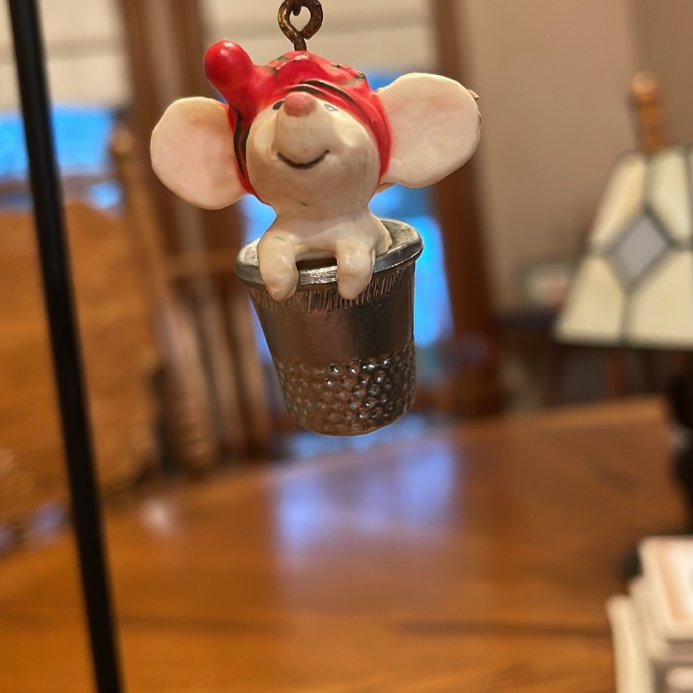 1978 Thimble #1 - Mouse Vintage - Picture 2 of 7